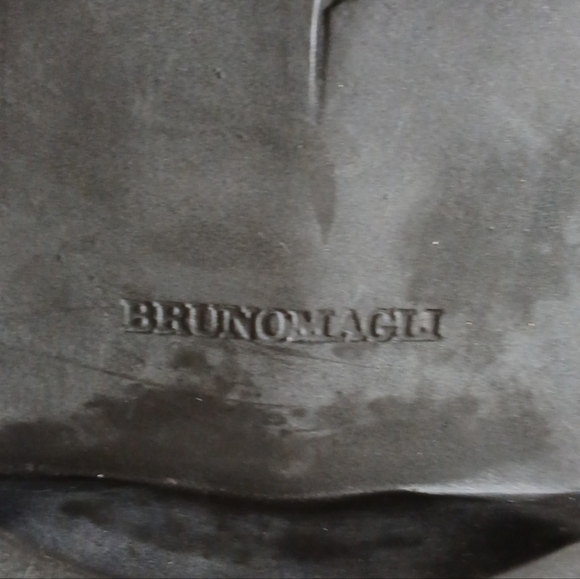 Bruno Magli Men’s Raging Dark Brown Dress Shoes size 10 - Picture 9 of 11